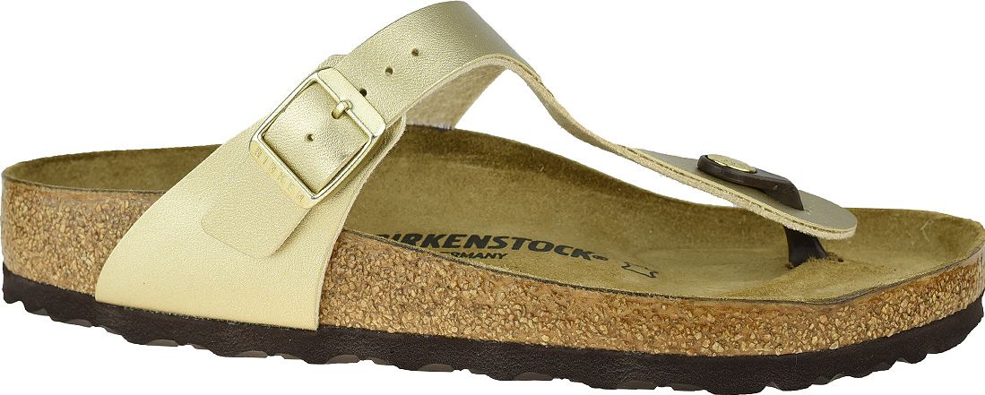 Birkenstock Japonki damskie Gizeh Bf złote r. 37 (1016108)