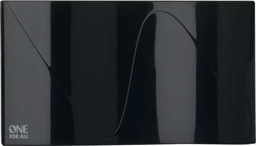 Antena RTV One For All ze wzmacniaczem 38 dB, do 15 km od nadajnika, czarna (SV 9323)