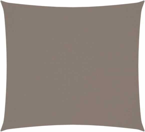 vidaXL Prostokątny żagiel ogrodowy, tkanina Oxford, 2x2,5 m, taupe
