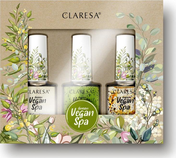 Claresa CLARESA ZESTAW Vegan Spa Green Power 3x5 g