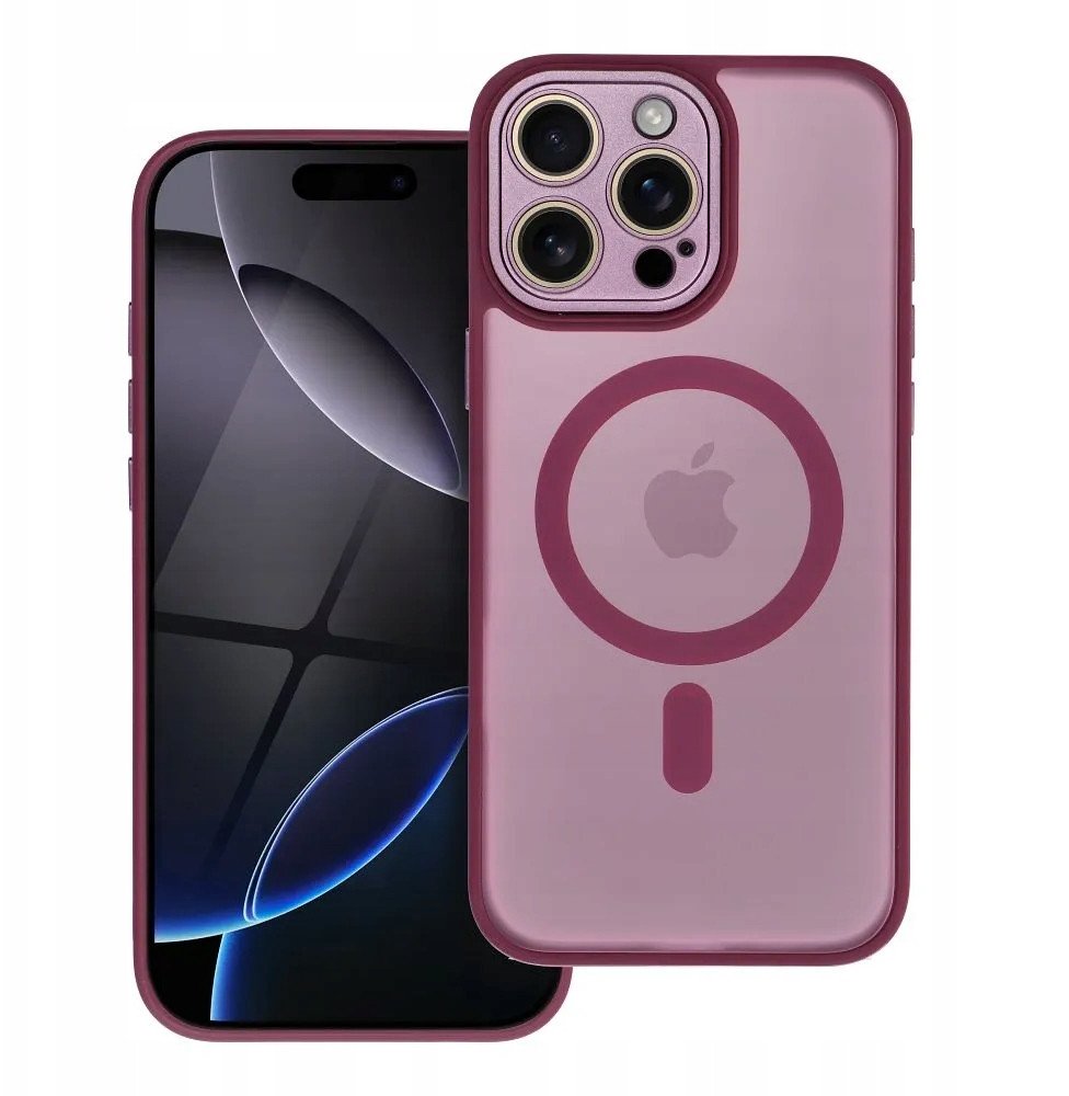 Futerał VARIETE MAG COVER kompatybilny z MagSafe do SAMSUNG A26 fioletowy