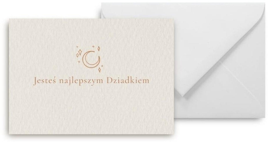 Mini kartka Jesteś najlepszym Dziadkiem