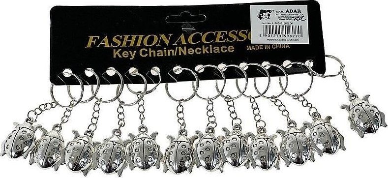 Brelok Biedronka metalowy (12szt)