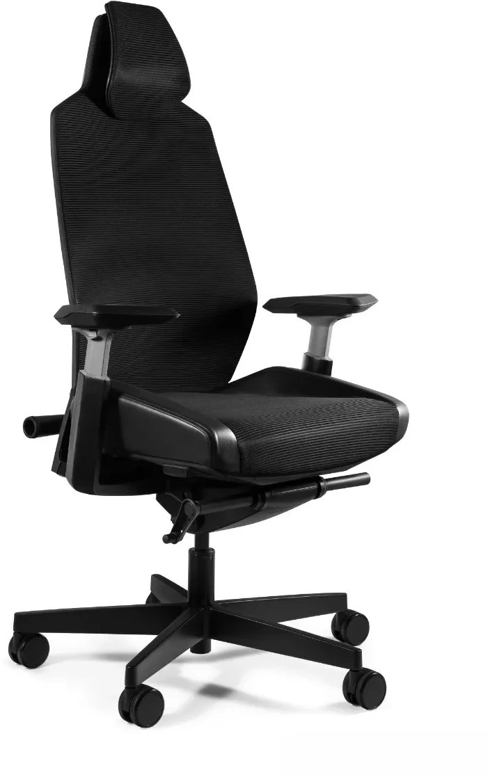 Fotel biurowy RONIN czarny siatka UNIQUE