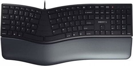 Klawiatura Cherry CHERRY KC 4500 ERGO klawiatura USB AZERTY Francuski Czarny