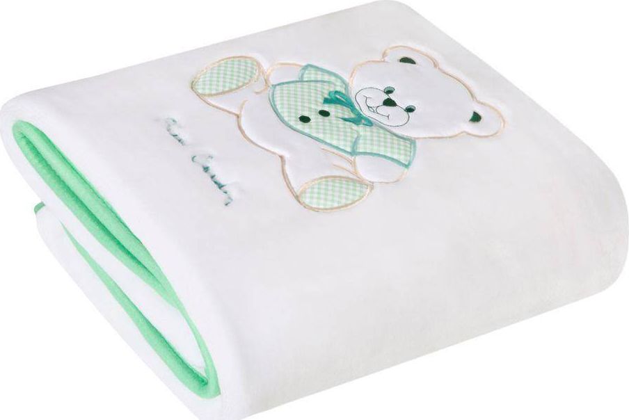 Eurofirany Koc 110 x 240 Pierre Cardin Euro Baby2 Zielony