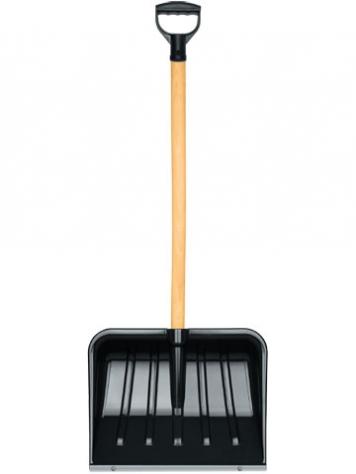 Patrol Group Łopata do śniegu plastikowa VINSON ECO z drewnianym trzonkiem DY 39cm