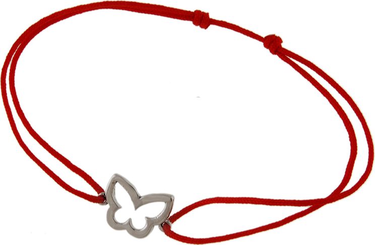 Lovrin SREBRNA BRANSOLETA 925 OBRYS MOTYLA GŁADKIE SREBRO