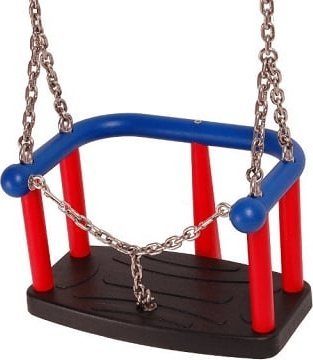 Just Fun HUŚTAWKA KUBEŁKOWA LUX ŁAŃCUSZEK EN1176