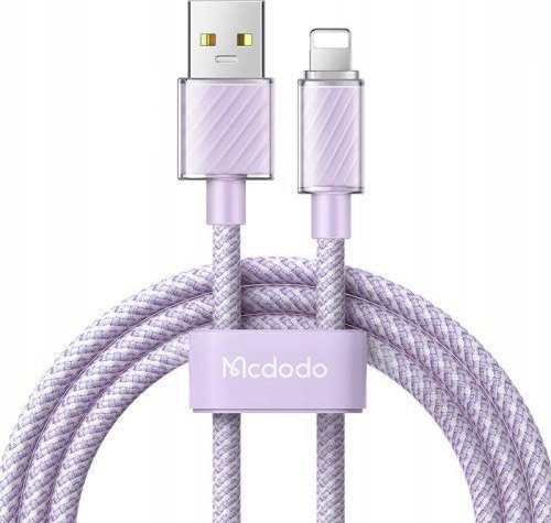 Kabel USB Mcdodo USB-A - Lightning 2 m Fioletowy (CA-3645)