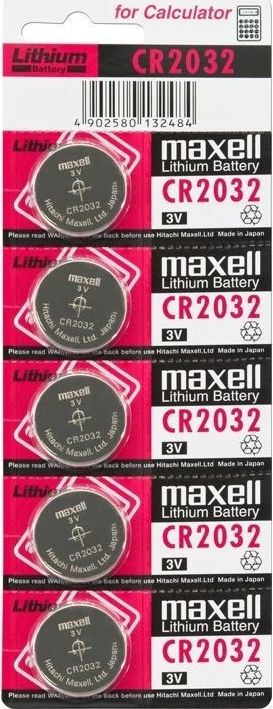 Maxell Bateria CR2032 210mAh 5 szt.