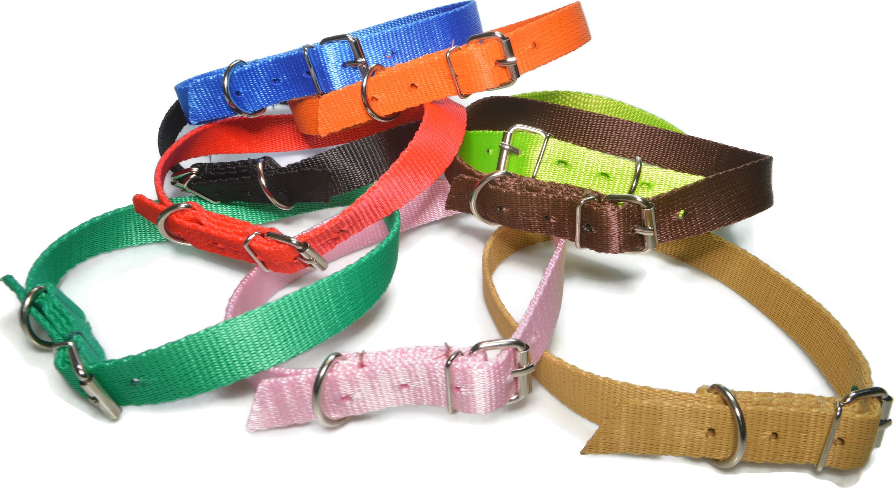 Alizoo Obroże dla średnich psów 20mm/43-51cm z metalową klamerką - ALIZOO