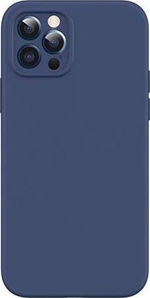 Usams USAMS ETUI US-BH730 MAGNETIC MAGSAFE LIQUID SILICONE IPHONE 12 GRANATOWY standard