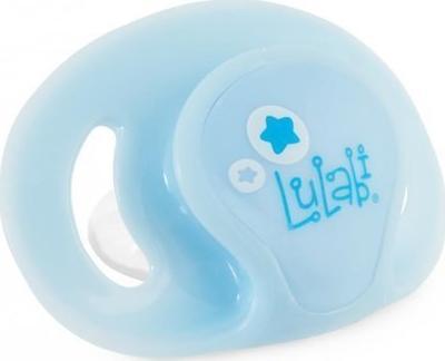 Lulabi Smoczek ortodontyczny silikonowy świecący Niebieski 3m+ LULABI