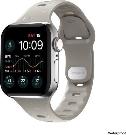 Nomad Nomad Sport Slim Strap S/M, bone - Apple Watch 7 (41mm)/6/SE/5/4 (40mm)/3/2/1 (38mm)