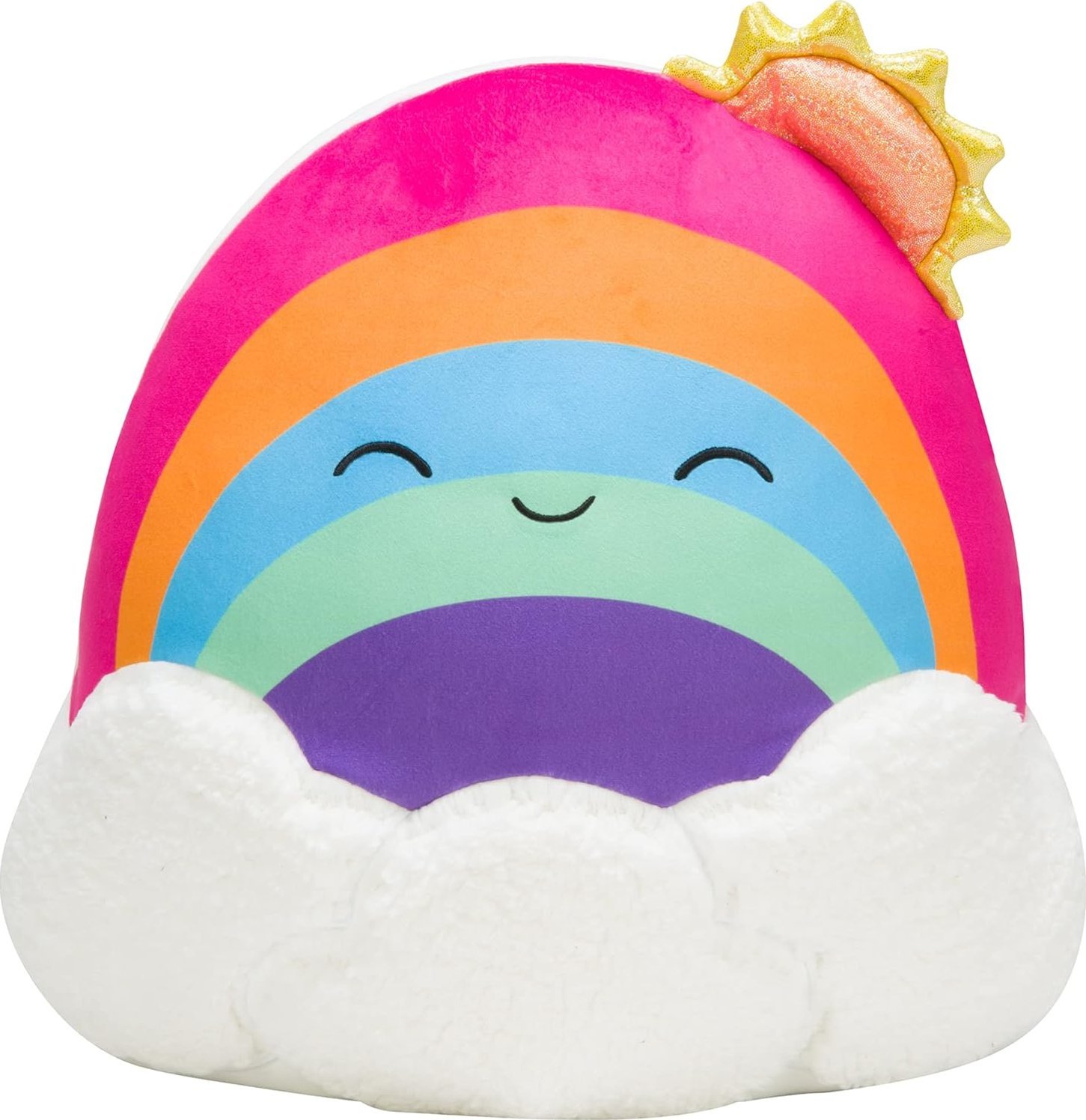 Skibi Maskotka Pluszak Squish Tęcza Belina Przytulanka Zabawka Duża 35Cm