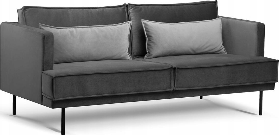 Konsimo Sofa Kanapa 3 - osobowa Styl MODERN Loft Poduchy