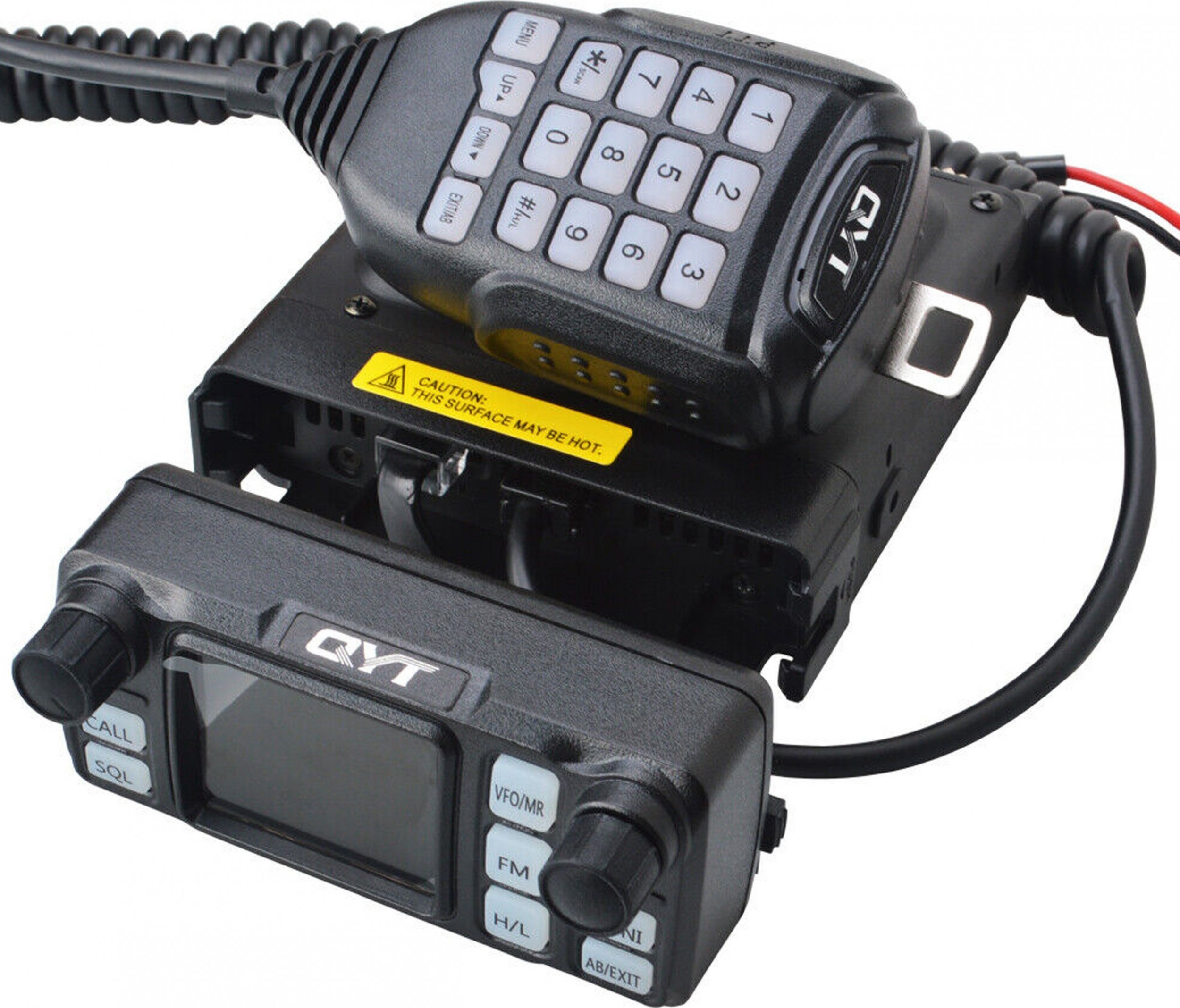 Krótkofalówka HamRadioShop QYT KT-5000 144/430MHz 25W radiotelefon samochodowy z odczepianym panelem