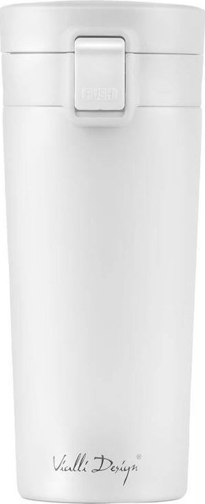 Vialli Design Kubek termiczny 400ml FUORI biały 27664