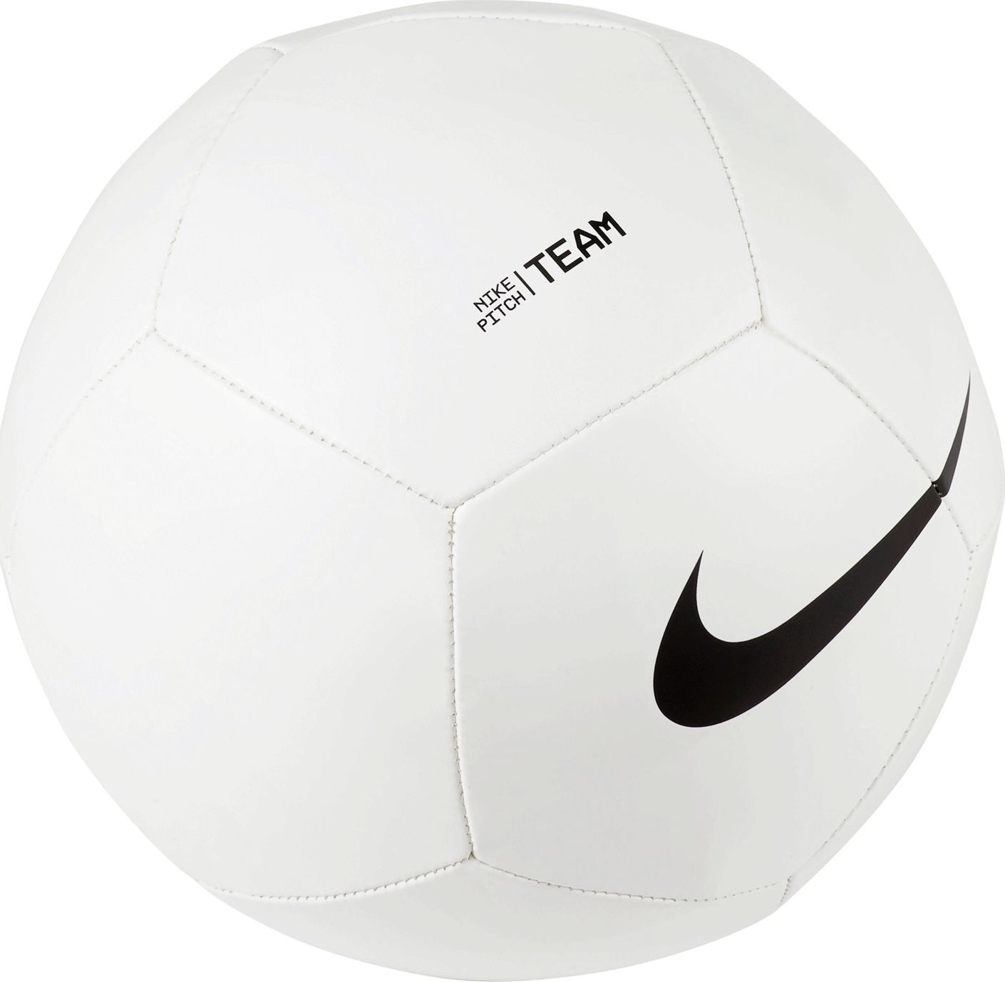Nike Biała piłka nożna Nike Pitch Team DH9796-100 - rozmiar 4 4
