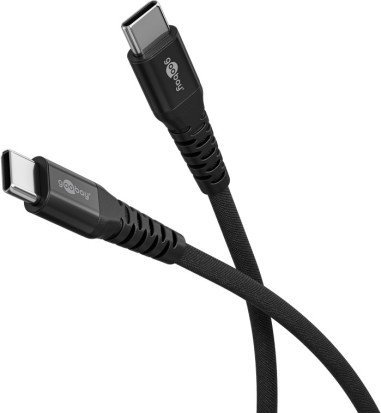 Kabel USB Goobay USB-C - USB-C 2 m Czarny (RB73954)