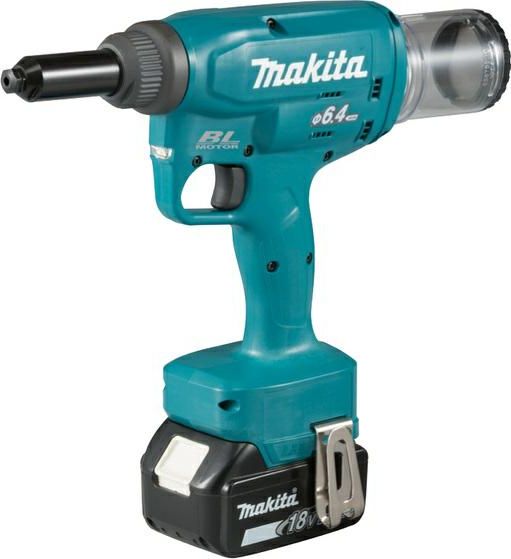 Makita Nitownica 18V 2x3,0Ah 4,8 - 6,4mm DRV250RFJ