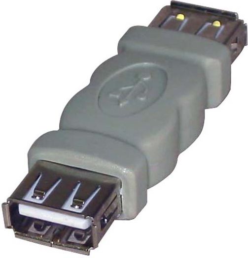 Adapter USB USB - USB Szary