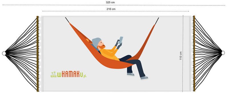 Hama Hamak biały whr-4
