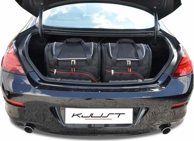 KJUST BMW 6 COUPE 2011+ TORBY DO BAGAŻNIKA 4 SZT uniwersalny