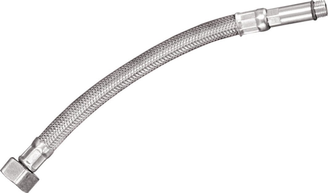 Wężyk do baterii średnia końcówka TAQ-GRIF H1/2-M10x1-L37-500