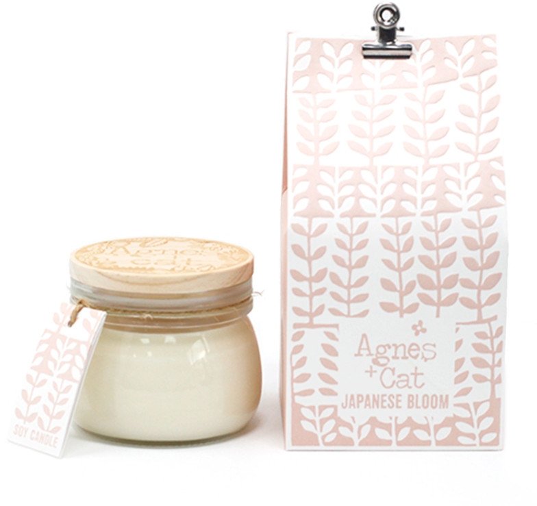 Sojowa świeca w małym słoiku - Japanese Bloom