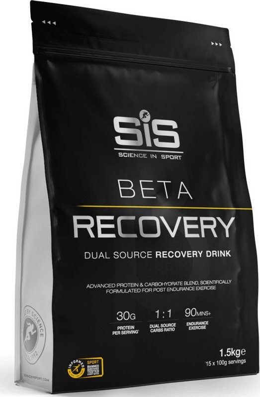 SIS SCIENCE IN SPORT SIS Beta Recovery 1500g NAPÓJ REGENEREACYJNY Strawberry