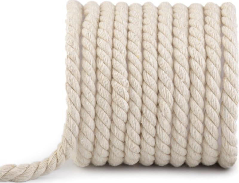 Import Sznur skręcany bawełniany 15 mm ( 1 mb )