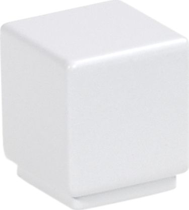 Schwinn Nowoczesna gałka meblowa Schwinn 2810 Biały półmat lakier