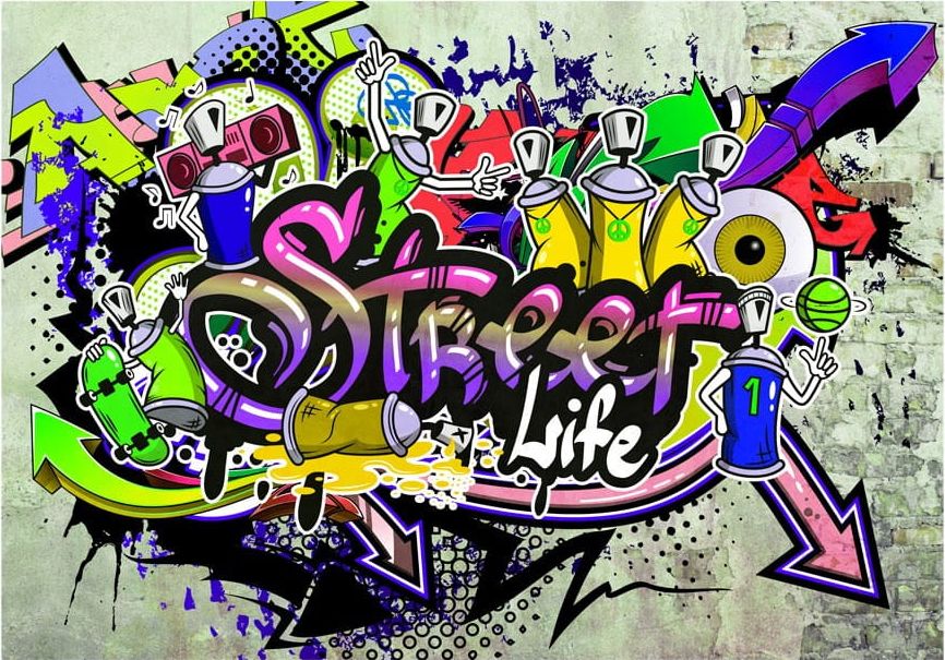 DecoNest Fototapeta - Kolorowa kooperacja - 400X280