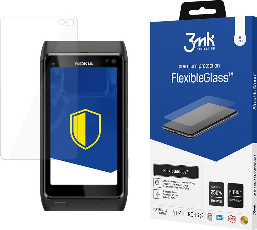 3MK Nokia N8 - 3mk FlexibleGlass™