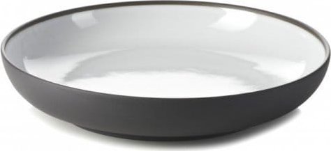 Revol SOLID talerz 23,5 cm, biało-czarny