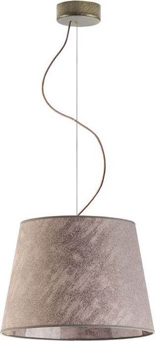 Lampa wisząca Lumes Żyrandol trapezowy na złotym stelażu - EX896-Tunia - 18 kolorów Beton