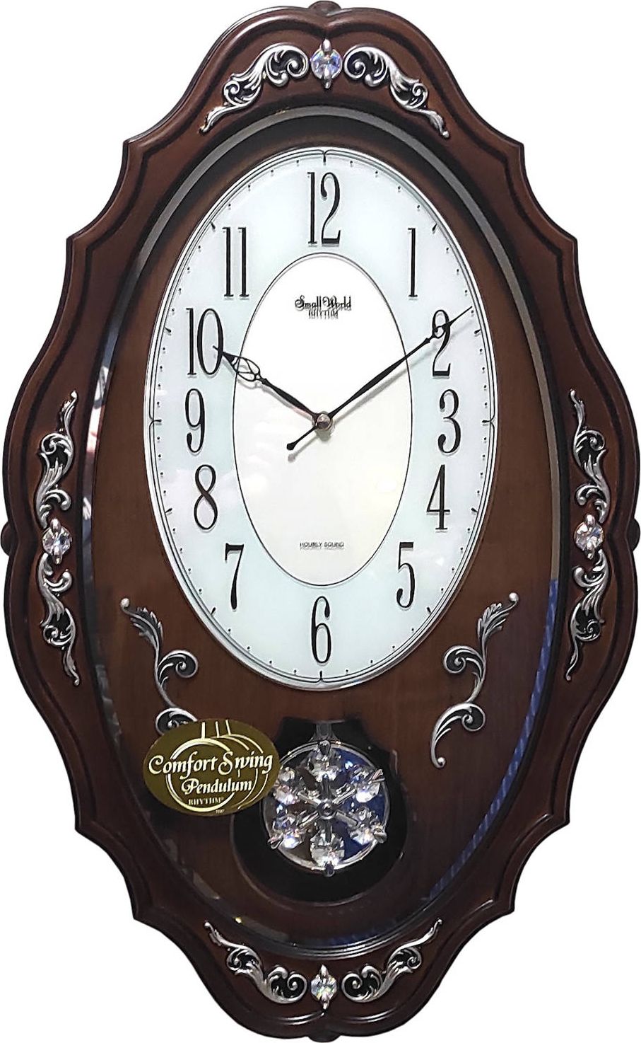 RHYTHM Zegar ścienny Rhythm CMJ462CR06 59 cm kuranty