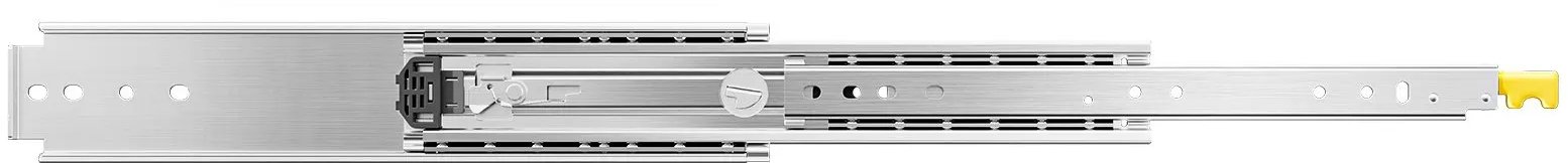 Prowadnice do szuflad do 227 kg kulkowe z blokadą - boczne montowanie