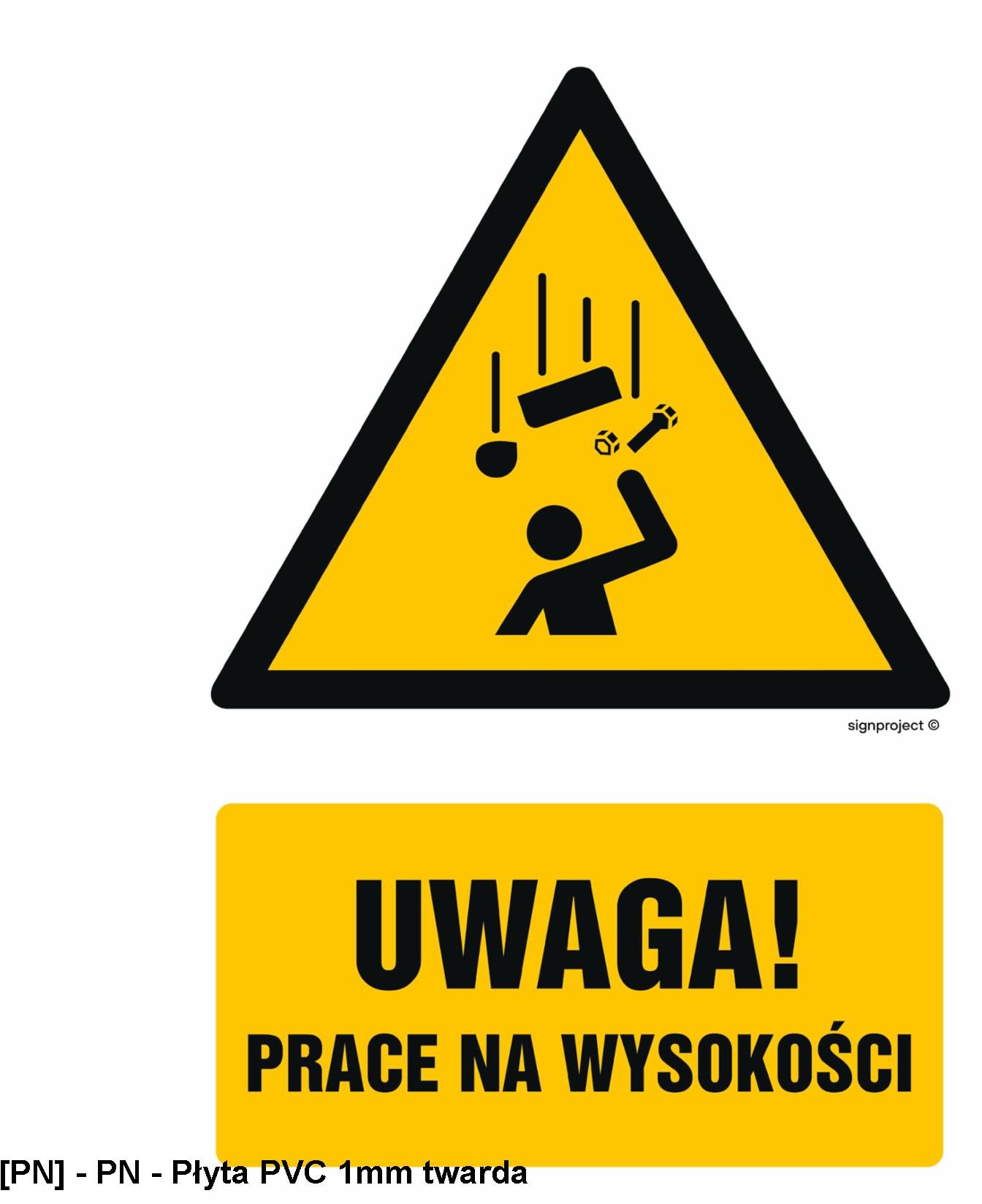GF079 - Uwaga! Prace na wysokości 350x525