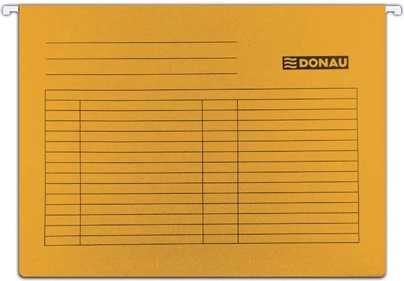 Donau Teczka Wisząca A4 Pomarańczowa