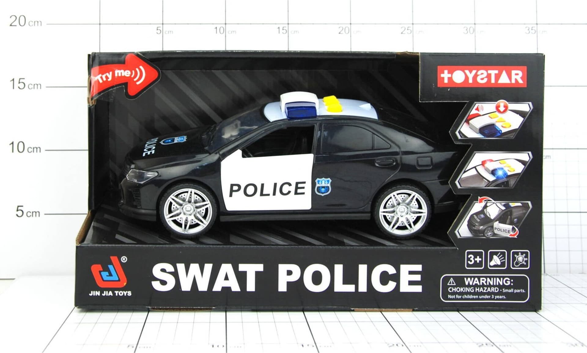 Dromader SAMOCHÓD POLICYJNY ŚW./DŹW. W PUDEŁKU