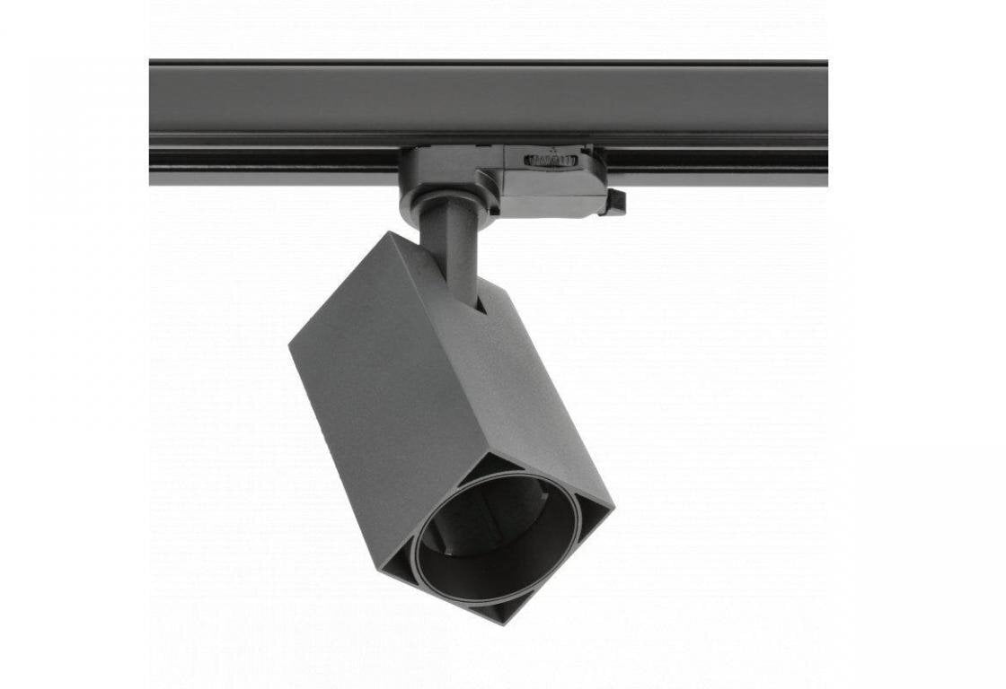 Oprawa na szynoprzewód LIMA,GU10,max.20W,AC220-240V,50/60 Hz,IP20,IK08,kwadrat,czarny