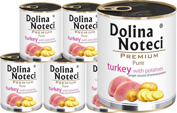 Dolina Noteci Premium Pure z indykiem 6x800g