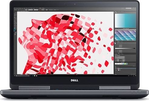 Laptop Dell Dell Precision 7520 Core i7 7820HQ (7-gen.) 2,9 GHz / 8 GB / 480 SSD / 15,6'' FullHD / Win 10 Prof. + Quadro M1200M