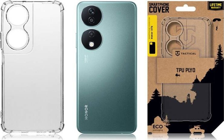 Tactical TPU Plyo Cover for Honor X7b Transparent standard