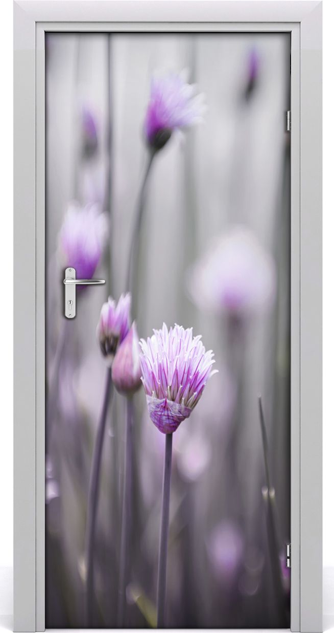 Tulup Fototapeta samoprzylepna na drzwi 85 x 205 cm kwiaty