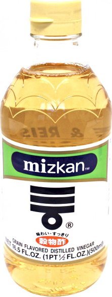 Mizkan Kukumotsu Japoński Ocet Ryżowo-Zbożowy [Idealny do Ryżu do Sushi] "Grain Flavored Distilled Vinegar" 500ml Mizkan