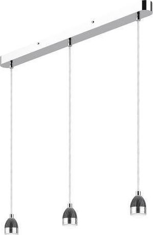 Lampa wisząca DAR 3LT BAR Lampa Sufitowa Zawieszenie LED
